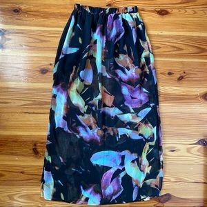 Ice Layered Maxi Skirt